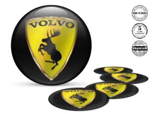 Volvo Etichetta Cupola Stile Distintivi Ruota Pregiati